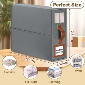 CE Certification Folding Bedding Sheet Organizer