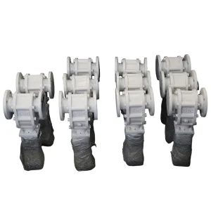 Stainless Steel Dual Gate Air - Lock Wear - Resistant Ceramic - Lined Discharge Valve