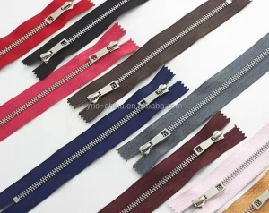 Small Metallic Zipper