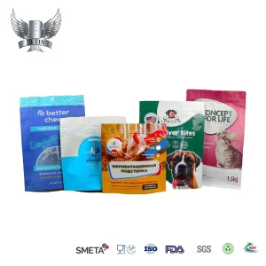 Pet food packaging