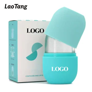 Wholesale Customization Facial Beauty Ice Roller Skin Care Tools Silicone Ice Face Roller