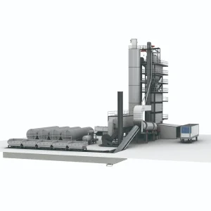 Eco-Friendly Asphalt Batching Plant with 1-Year Core Components Warranty