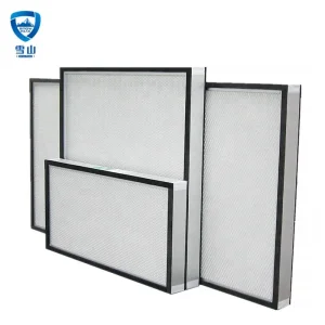 Wholesale mini-pleated HEPA HVAC filter