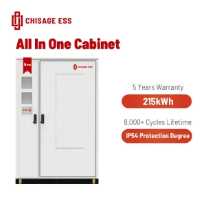 All in One Storage System 100kw 215kwh Play &amp; Plug Storage Battery System for Solar System