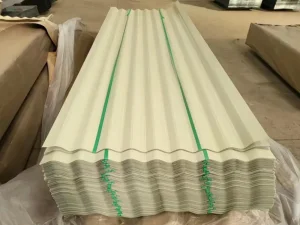 Cost effective high quality and easy to install PPGI corrugated sheets for commercial warehouses
