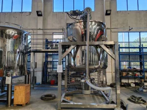 CE Certification Half-open cover mixing and homogenizing liquid washing mixer  Suppliers, Factory