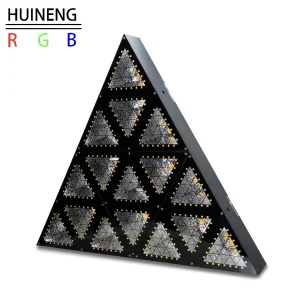 Retro Style Triangle LED Effect Light Colorful Matrix for DJ Event Show Stage Stage Lighting Equipment