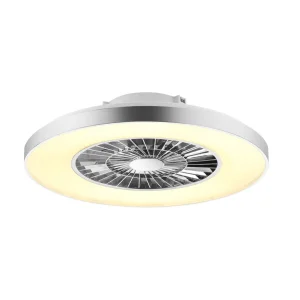 LED Smart Home Decorative Golden Modern Remote Control Retractable Ceiling Fan Light