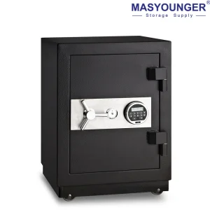 Metal Cabinet Digital Safe Fireproof Steel Wide Body Depository Safe for Businesses