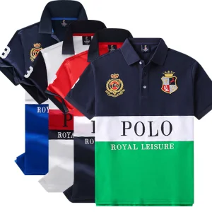 Men's High Quality 100% Cotton Pique Polo Shirts Plus Size