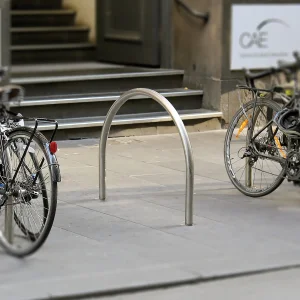 Outdoor Stainless Steel U Bike Hoop Bicycle Parking Stand Rack