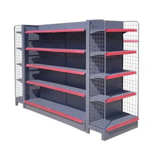 Good Quality Wood and Metal Easy Installation Medicine Shop Furniture and Pharmacy Rack for Sale