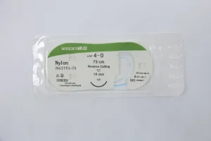 Wego Brand Nylon Surgical Suture Blue or Black Color