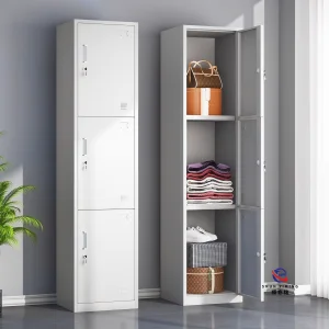 Commercial Grade Steel Storage Locker, Long-lasting Metal Wardrobe System for Large Scale Project Tenders