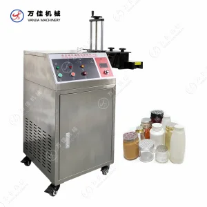 Automatic Water Cold Electromagnetic Induction Aluminum Foil Heat Sealer Sealing Machine for Bottle