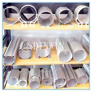 Industrial Aluminium Extrusion Profile Heat Sink Window Profile Neapl System