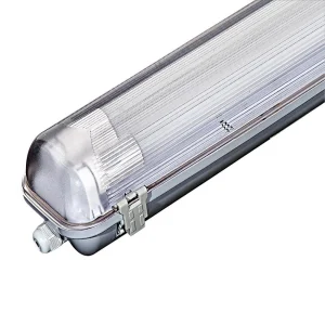 40W Industrial LED Tube Fixture Fluorescent Lamp Fitting Waterproof Triproof Corrosion Proof for Parking Lot