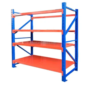 Racking Adjustable Metal Boltless Shelf and Racks Warehouse Storage Medium Duty Metal Rack Shelf