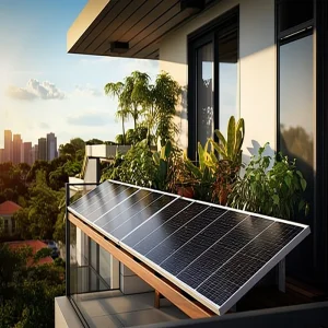 High Performance Solar Power Kits Monocrystalline Solar Panels for Balcony Use