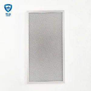 OEM High functional performance aluminum-based honeycomb photocatalyst filter