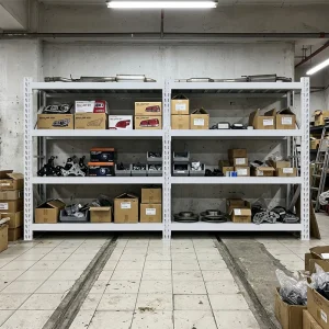 500KG Heavy Duty Multi-Level Steel Warehouse Racks Boltless Assembly Powder Coated Finish Corrosion Protection No Installation