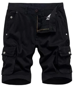 China Wholesale Clothing Mens Cargo Shorts with Pockets Relaxed Fit Camo Casual Work Shorts Men Pants