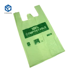 Hot Selling Biodegradable and Compostable D2w Epi Corn Starch 100% Eco-friendly Shopping Plastic Bag