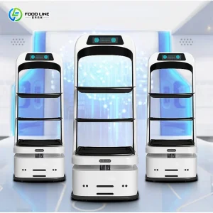 Hospital Ward Meal Delivery Smart Path Planning Disinfection Function Robot