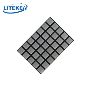 1.2 Inch 5X7 DOT Matrix LED Display with Square DOT From China Manufacturer