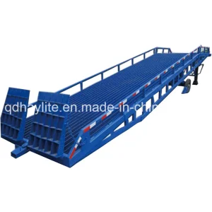 10 Ton Heavy Duty Adjustable Hydraulic Forklift Mobile Container Loading Ramp