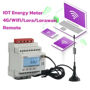 Acrel Adw300 IoT Smart Energy Meter of RS485 4G WiFi Lora Communication