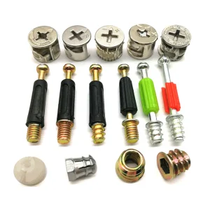 Iron Steel Zinc Alloy Quick Assembly Connector