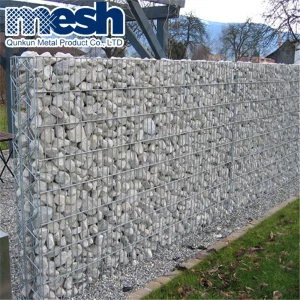 2X0.5X0.5m Galfan Znal Wire Gabion Box Stone Cage Retaining Wall Galvanized Welded Gabion Basket Fence