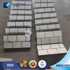Abrasion Resistant Ceramic Rubber Composite Lining for Aggregate Industries
