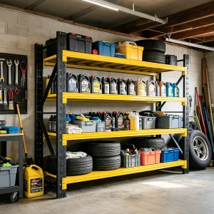 Commercial Light Steel Boltless Storage Rack