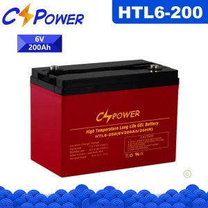 Cspower 6V200ah VRLA Deep Cycle High-Temp Gel Battery Vs Vision UPS Inverter/Golf Cart