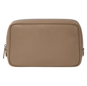 Travel Portable Beauty Bag Zipper Cosmetic Bags Pouch Custom Logo Pu Leather MakeUp Bag