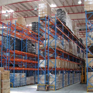Factory Direct Customized Heavy-Duty Steel Warehouse Selective Pallet Racking Push Back Shelf Industry Adjustable Pallet Storage