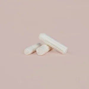 Tampones de algodón ecológicos con aplicador para el cuidado menstrual