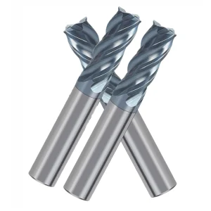 4 Flute Solid Carbide Endmill HRC70 Stainless Steel Milling Cutter Flat Square End Milling Tools For Cast Iron And Steel Cutting