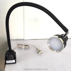5W Clamp Flexible Arm Led Gooseneck Machine Tool Table Clip Work Light