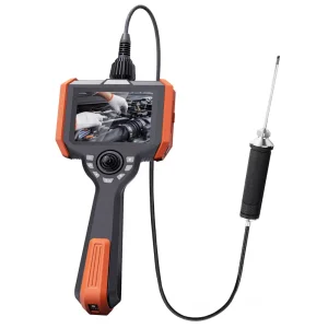 6.0mm Lens HD Industrial Video Endoscope 360 Joystick Rotation Portable Borescope Inspection Camera