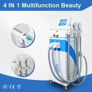 E Light IPL RF YAG Laser Hair Removal Device for Freckle Vascular Acne Treatment