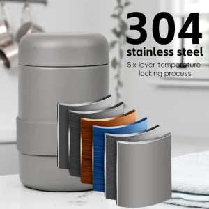 Portable 700ml Stainless Steel Insulated Jar