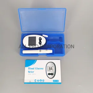 Medidor de glucosa en sangre electrónico para prueba de diabetes en casa