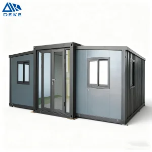 Ready-Made Expandable Container House Portable Mobile Tiny Home 2-3 Bedrooms Prefab for Villa Mobile Sandwich Panel Steel