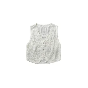Women's Casual Regular Hollow-out Back Outerwear