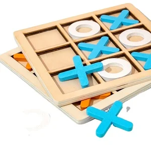 Montessori Wooden Tic Tac Toe