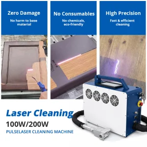 Eco Friendly Pulse Laser Cleaning Machine