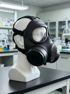 Industrial Full-Face Dust Face Shield Gas Combination Mask Fire Protection Shield